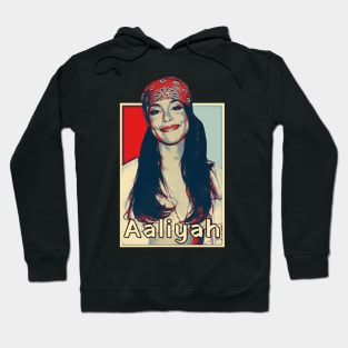 Retro Aaliyah beautiful Hoodie